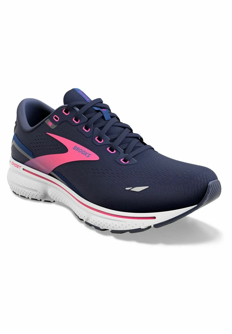 BROOKS GHOST 15 - Laufschuh Neutral - Peacoat Blue Pink 4 BROOKS GHOST 15 - Laufschuh Neutral - Peacoat Blue Pink – Bild 2