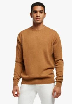 CREW-NECK - Strickpullover - Camel -Brooks Verkaufsgeschäft b122def0f6ad4e5786cfdf910529a84b 1