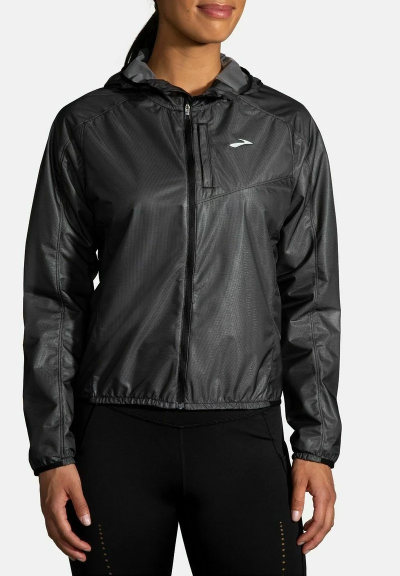 BROOKS ALL ALTITUDE JACKET - Softshelljacke - Black 4 BROOKS ALL ALTITUDE JACKET - Softshelljacke - Black – Bild 3