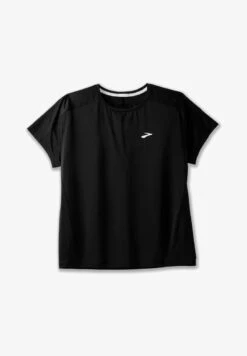 BROOKS SPRINT FREE SHORT SLEEVE 2.0 - T-Shirt Basic - Lightest Sky Ochre Fuchsia -Brooks Verkaufsgeschäft c5372d1a927441a8acf5e6fc0ce443d8 2