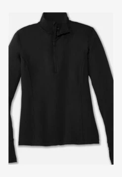 BROOKS DASH 1/2 ZIP - Trainingsjacke - Black -Brooks Verkaufsgeschäft c7cf8976fde348bb8d39ca49da6b5a88