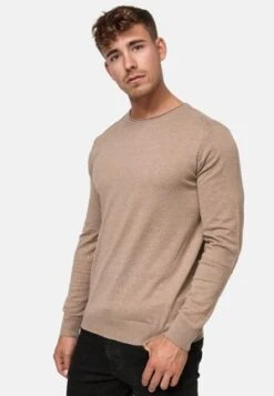 CREW-NECK - Strickpullover - Camel -Brooks Verkaufsgeschäft cfdc7bef082242f3a424f2b6d44e4b8d