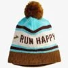 BROOKS HERITAGE POM - Mütze - Run Happy Vivid Teal -Brooks Verkaufsgeschäft d72e7a9bb8e9411796b59e9fb9de11df 1