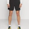 BROOKS Sherpa 7" 2-in-1 Short - Kurze Sporthose - Black -Brooks Verkaufsgeschäft da08ea3f55d6447798d473dc6076ad53