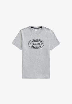 LABEL GRAPHIC - T-Shirt Print - Medium Grey