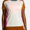 BROOKS SPRINT FREE SHORT SLEEVE 2.0 - T-Shirt Basic - Lightest Sky Ochre Fuchsia -Brooks Verkaufsgeschäft e3dea365d58f4919a90a5bfca4a00a89