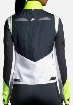 BROOKS RUN VISIBLE INSULATED - Weste - White Asphalt Nightlife -Brooks Verkaufsgeschäft e9e3273640304f9aad806b1ae4ecd3ff