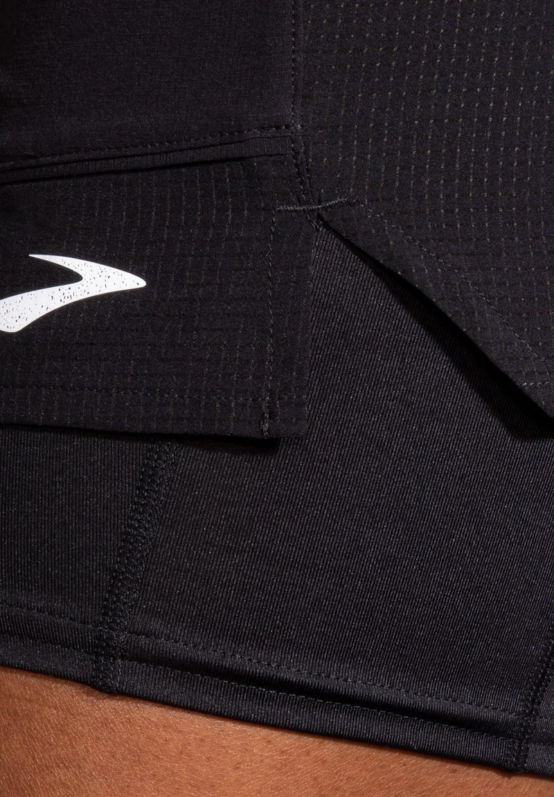 BROOKS Kurze Sporthose - Black 8 BROOKS Kurze Sporthose - Black – Bild 6