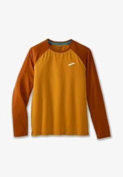 BROOKS ATMOSPHERE LONG SLEEVE 2.0 - Langarmshirt - Black -Brooks Verkaufsgeschäft f501f29290b94eecb8f91148aea46caa
