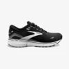 BROOKS GHOST 15 - Laufschuh Neutral - Black /blackened Pearl White