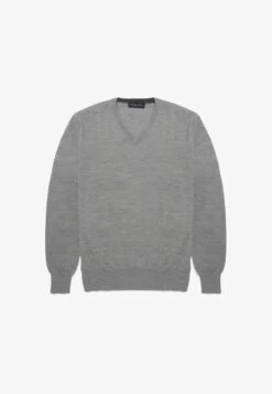 Strickpullover - Mid Grey -Brooks Verkaufsgeschäft fe6089b55860493b85fd1cea8ea74b0b 1