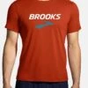 DISTANCE SHORT SLEEVE 2.0 - T-Shirt Print - Htr Red Clay Brooks Logo -Brooks Verkaufsgeschäft ffc6eeb658594ab6b45e095f4d24dfda 1